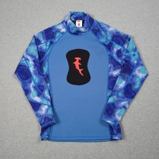 Hammerhead Spearguns Rash Guard Men Medium Blue Camo Loading Pad Water Sport