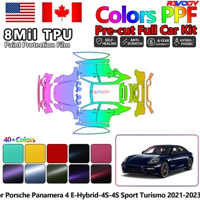 Precut PPF Paint Protection Film For Porsche Panamera 4 E-Hybrid-4S 2021-2023