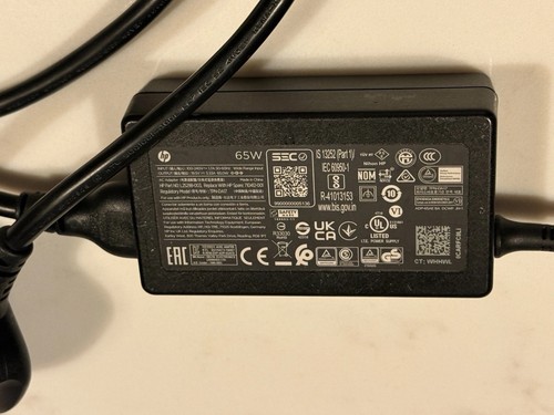 Offizielles HP Laptop Ladegerät 65W für HP Elitebook 15 14 ENVY 15 17 Spectre x360