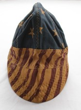 Welder Nation Unisex Adults' The Patriot Welding Cap NC3 Dark Tan/Red Size 7 5/8