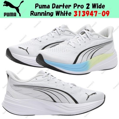 Puma Darter Pro 2 Wide Running White 313947-09 Herren Gr.