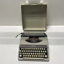 Royal Gray Portable Typewriter