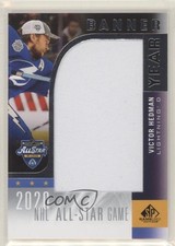 2020 Upper Deck SP Game Used NHL All-Star Banner Year Relics Victor Hedman 04f2
