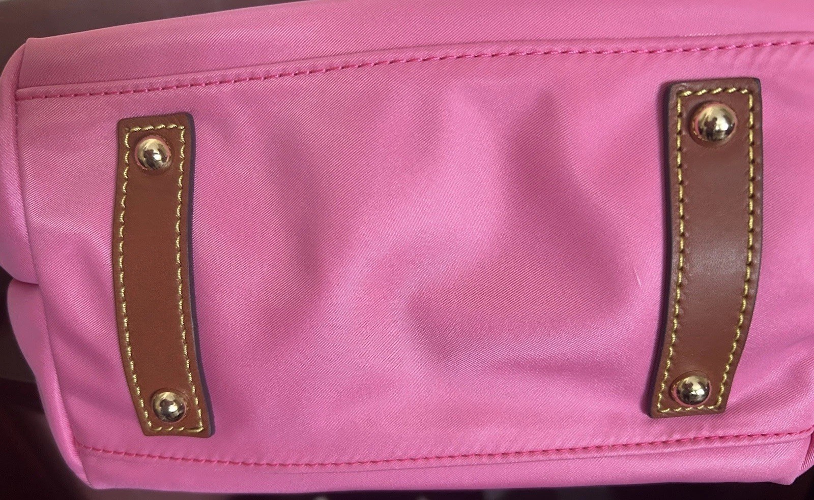 Dooney Bourke Women's Pink Nylon Wayfarer Crossbody Shoulder Bag NWOT thumbnail 6