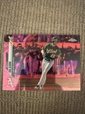 Matt Olson Topps 4 Parallel Baseball Card Lot Oakland Athletics A’s Chrome MLB