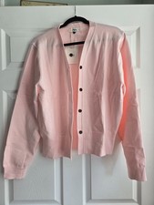 pink cardigan