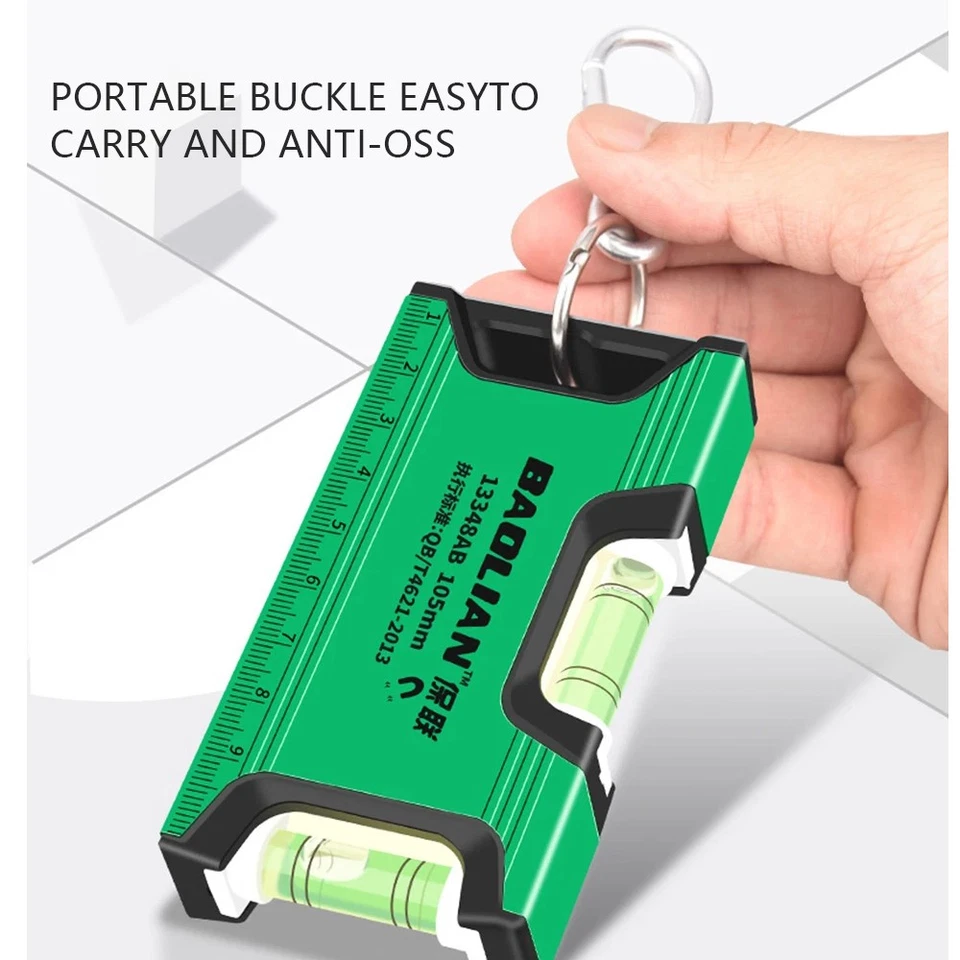 High Precision Level Ruler Spirit Bubble Level Gauge Horizontal Measure - Image 3 of 4