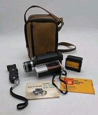 Vinrage Kodak XL360 movie camera With Case Handle Booklets