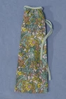 Vintage Barbie Clothes - Superstar Era Barbie 1360 Long Print Dress