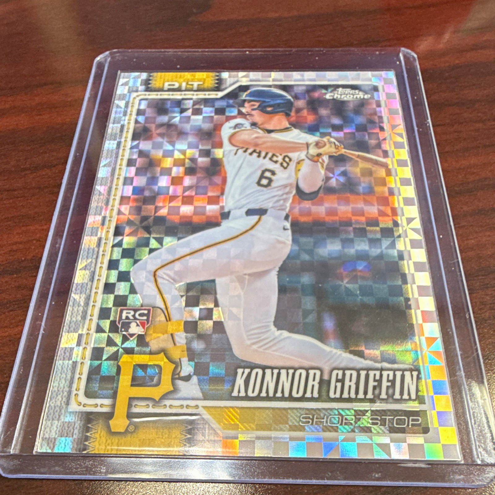 Topps 2026 Topps Chrome Konnor Griffin X-Fractor RC #74 Pittsburgh Pirates