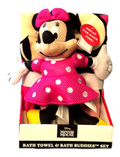 Disney Iconic Licensed Characters Bath Towel Buddy Sets - Chose your Favorite
