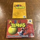 Mario Tennis (Nintendo 64, 2000) Box and Instruction Manual Only