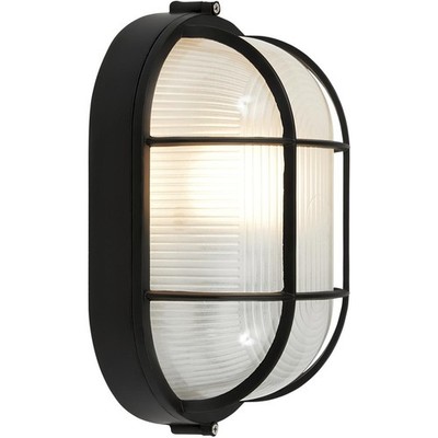 Access Lighting 20290LEDDLP-BL/FST Nauticus LED 4.25 inch Black Bulkhead