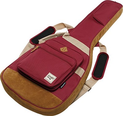 Ibanez IGB541WR POWERPAD gig bag for El. Guitar Wine Red From Japan