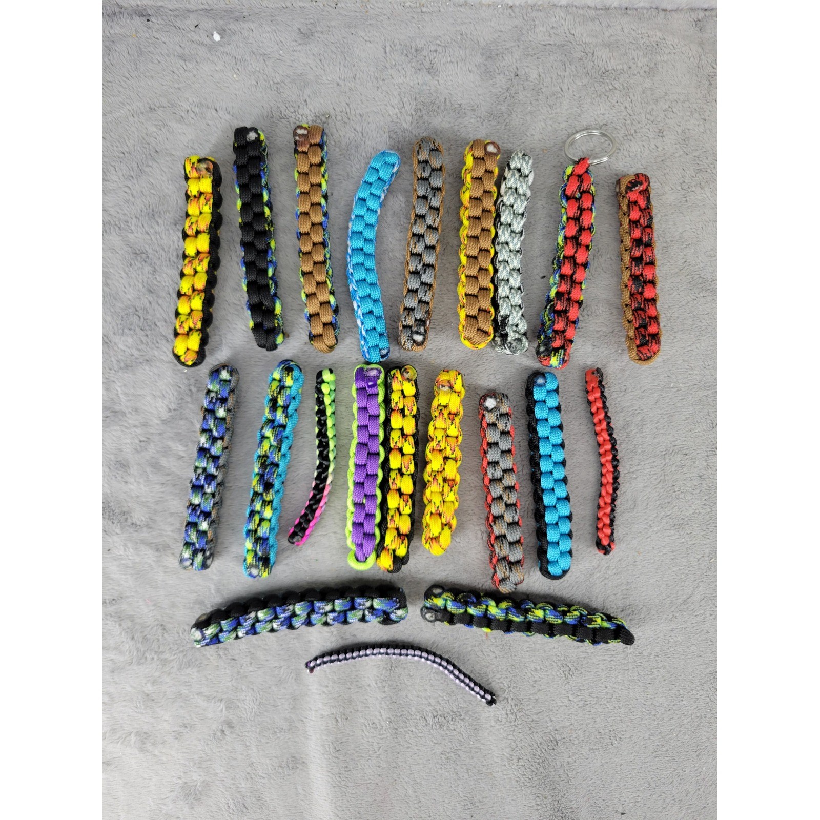 Handmade Paracord Bracelets Keychains Lanyards Lo… - image 1