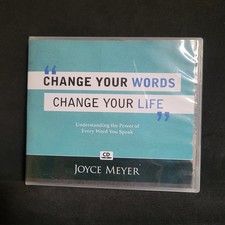 Joyce Meyer Change Your Words, Change Your Life ~ 4 CD Audiobook NO SKIPS :)