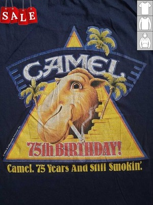 New  Camel Cigarettes 75 Anniversary  Gift For Fans Men All Size Shirt RM253