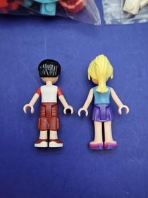 Lego Friends 41129 Hot Dog Food Truck & Photo Booth COMPLETE w Minifigs + Manual