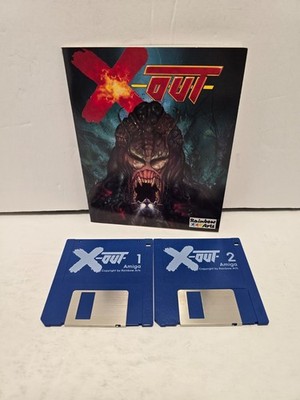 X-Out w/ Manual 3.5'' Commodore Amiga