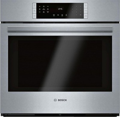 Bosch 800 Series 30'' European Convect Single Wifi Electric Wall Oven HBL8453UC