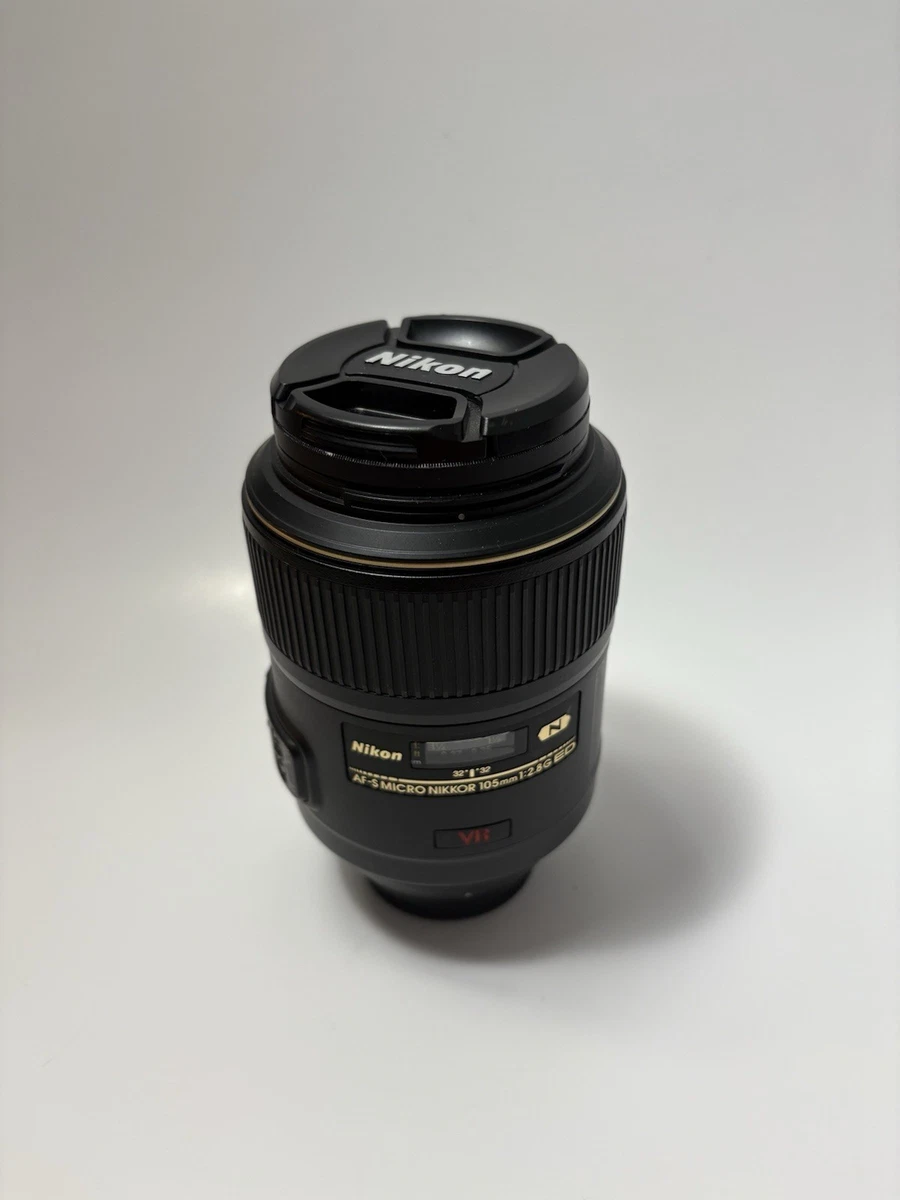 Nikon Micro NIKKOR 105mm Focal Macro/Close Up Camera Lenses for