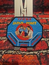 VINTAGE Raytheon Mitsubishi Patriot Missile Japan POMT Shoulder Patch - 5" x 4"