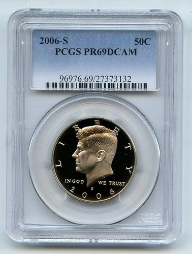 2006-S Kennedy Half Dollar Proof — photo from the most recent tracked eBay sale