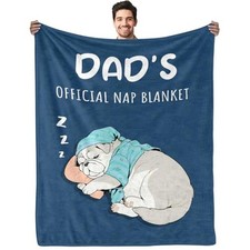 Gifts for Father's Day, Funny Gifts for to Mys Blankets Birthday 50 60in Dad