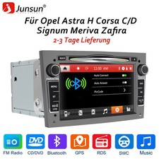 Autoradio 7'' CD DVD GPS Navigatore per Opel Astra H Vectra Corsa C D Zafira B BT SWC