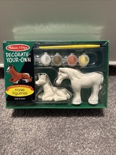 Decorate Your Own Horse Figurine Painting Set By Melissa  Doug