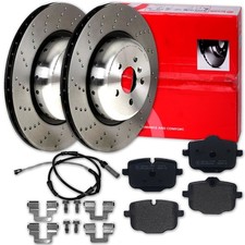 brembo BREMSSCHEIBEN 370mm + BREMSBELÄGE HINTEN passend für BMW 5er G30 Limo