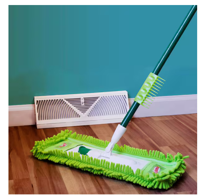 Libman Microfiber Flat Dust Mop, 18 In. , Home Cleaning