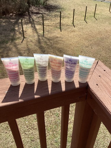 The Healing Garden Lot Of 6 Body Lotion 1.85 FL OZ Each Variety Scents - Picture 4 of 11