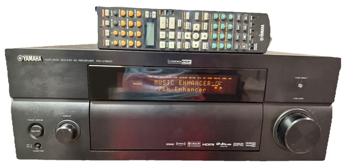 Yamaha RX V1800 7.1 Channel 130 Watt Receiver Tested Working With