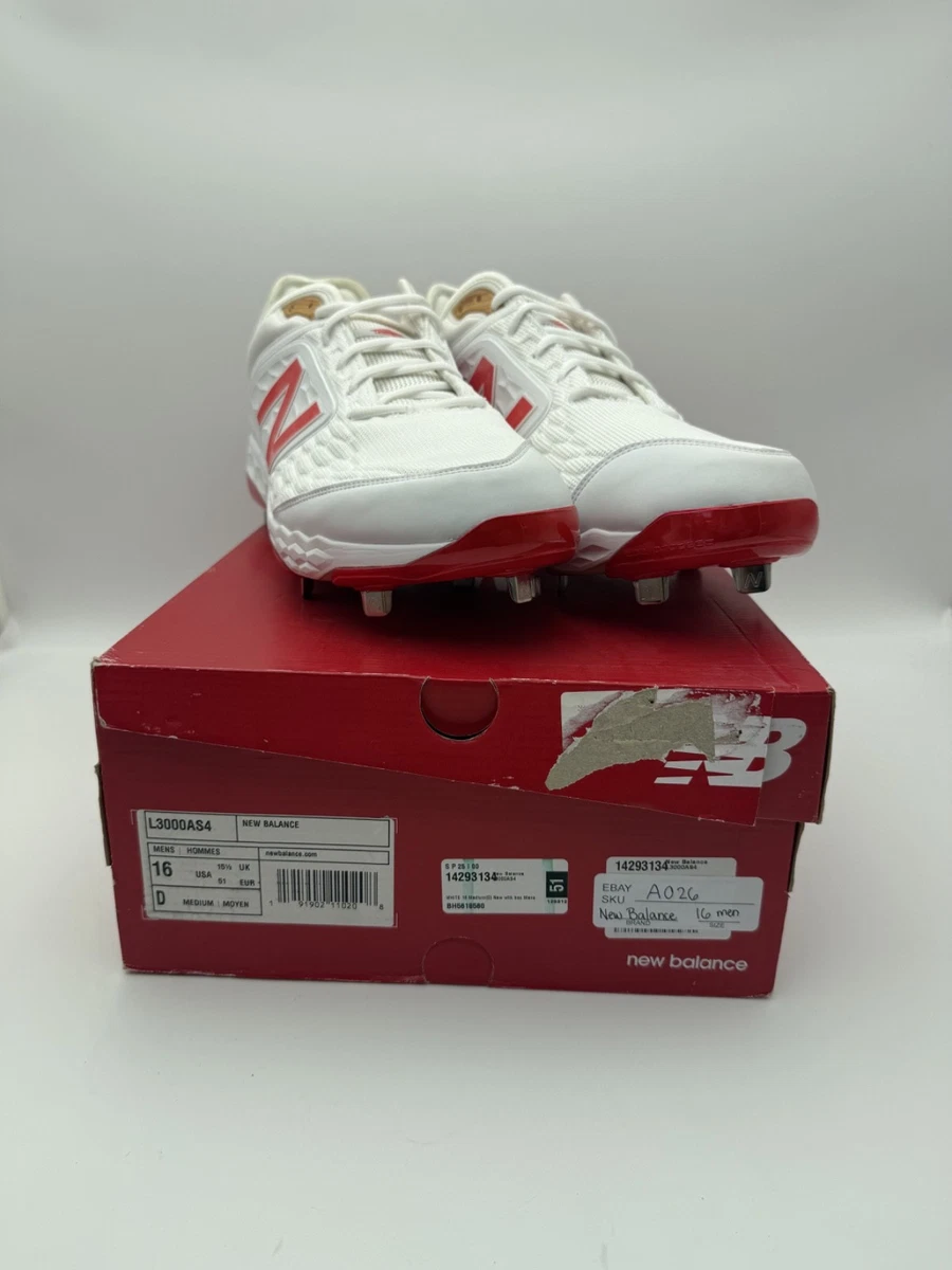New Balance Shoes Red Mens Cleats Sz 16 D M4040BR2 Sports Athletic Baseball Ball New Balance Men 4040 v5 Metal Baseball Cleats - Frank main image 3