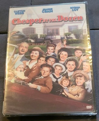 Cheaper by the Dozen (DVD, 2004, Full Frame) New And Sealed
