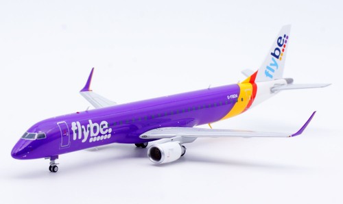 1:200 JC Wings Flybe Airlines Embraer 195LR G-FBEM Diecast Aircraft Jet Model - Picture 7 of 15