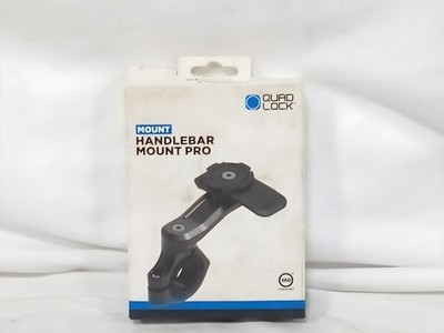 Quad Lock Motorcycle Handlebar Mount Pro QLM-HBR-PRO Black Aluminum