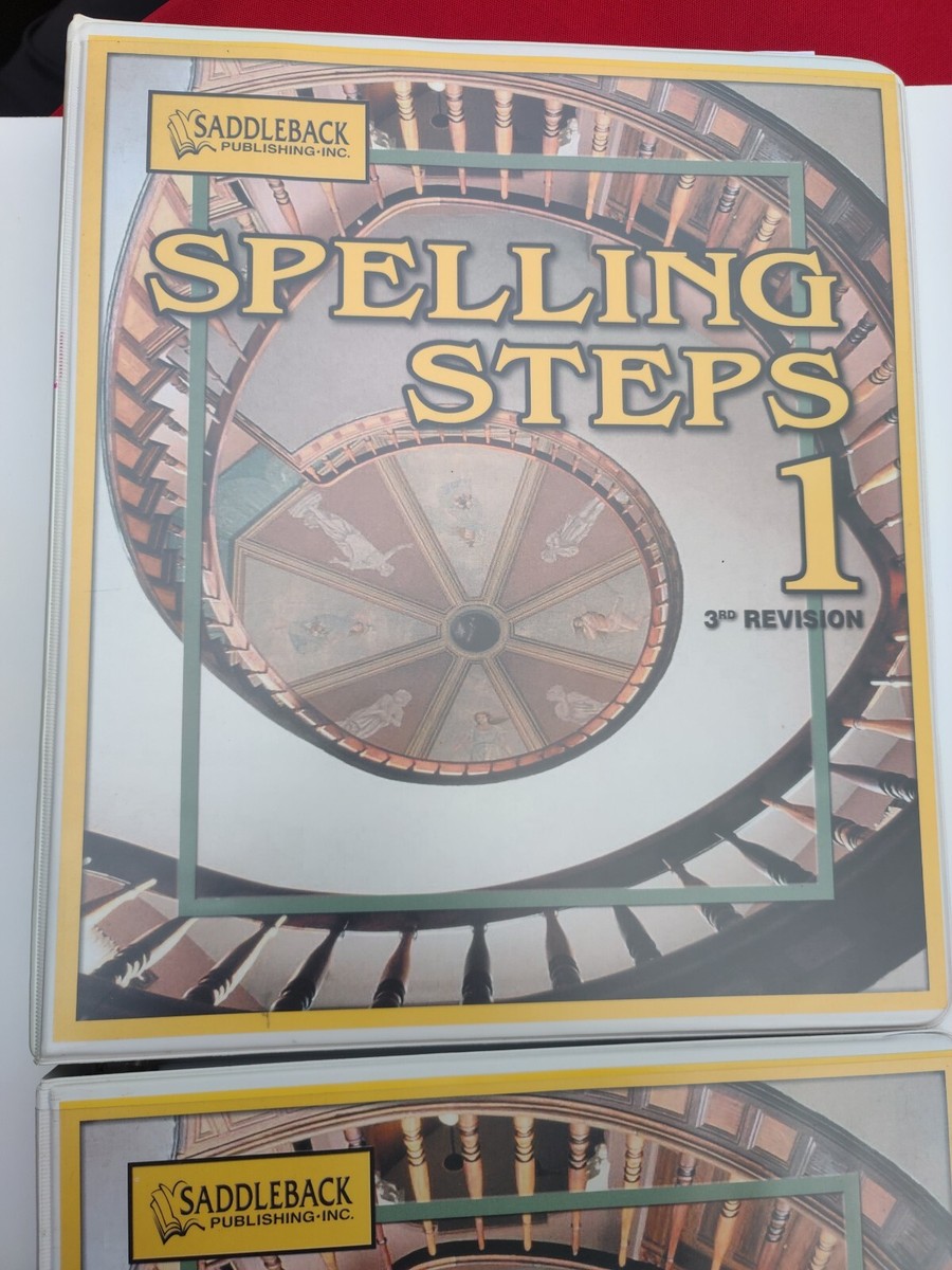洋書　Spelling steps 4冊　Saddleback Curriculum Binders Set Spelling Steps 1-4 by Saddleback 1 2 3 4