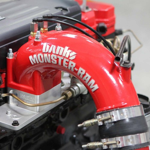 2003-2007 Ram 5.9L Cummins Banks Monster Ram Intake Elbow w/ Boost Tube 42766 - Foto 2 di 5