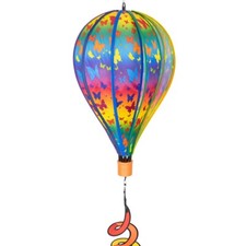 CIM Windspiel Heißluftballon Butterfly Twist Ballon:Ø28cmx48cm Gartendeko Deko