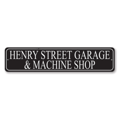Machine Shop Letras Personalized Machine Shop Sign | eBay