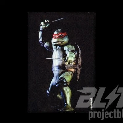 SS21 Supreme Raphael TMNT Sticker Teenage Mutant Ninja Turtles