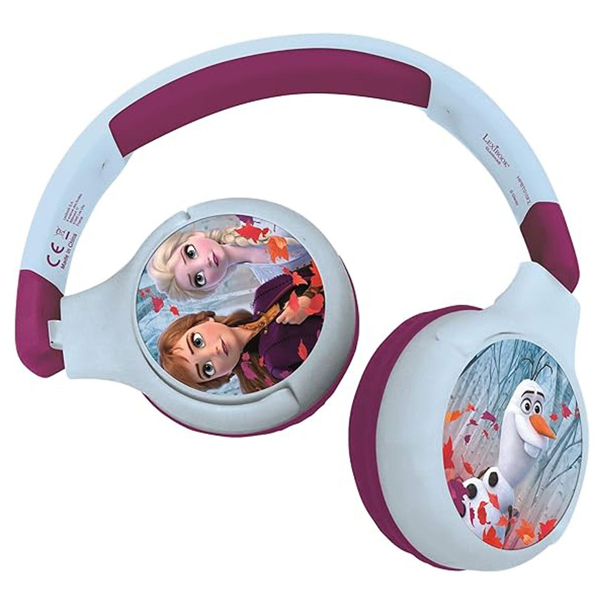 Lexibook Disney Frozen II Bluetooth Wireless Foldable Headphones