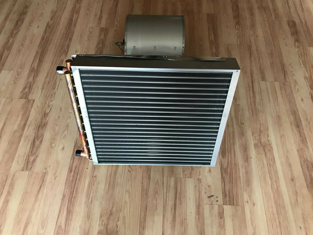 Outdoor Wood Furnace Boiler HEAT EXCHANGER W/Blower/ 209,000BTU /HANGING  HEATER | eBay