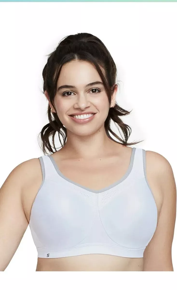 New Glamorise Women's 36G Plus Size Hi-Impact Sports Bra Underwire #9066