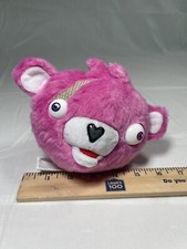 Fortnite Cuddle Team Leader Plush Bear Head Epic Games Russ Stuffed Toy Pink