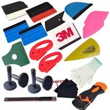 Economy Combo Pro Tool kit Car Vinyl Wrap Squeegee Tools Magnet Cutter Knife