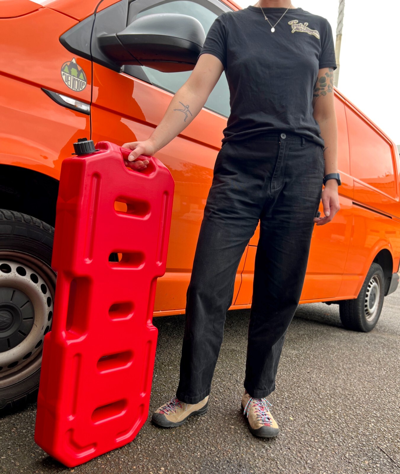 Fuel Carrier Jerry Can 20L 4x4 Overlanding Offroad Campervan liquid