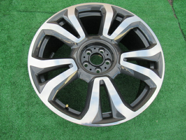 (1) ROLLS ROYCE CULLINAN OEM FACTORY 22" FRONT WHEEL RIM 6884706 POLISHED/GREY